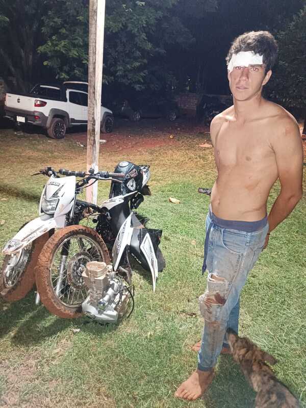 Atrapan a ladrón de moto en Minga Guazú - ADN Digital