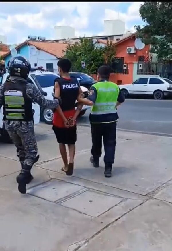 (Video) Detienen a joven que baleó a su vecino