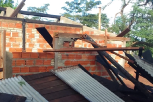 Temporal en Loreto destruye viviendas y deja 14 familias damnificadas