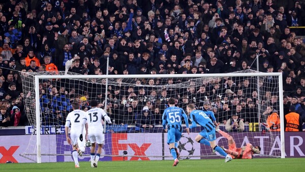 Brujas somete al Atalanta con un penalti en el minuto 92