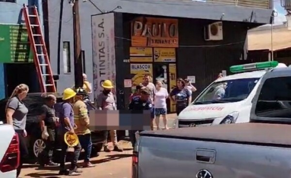 Trabajador sufre descarga eléctrica mientras realizaba instalación