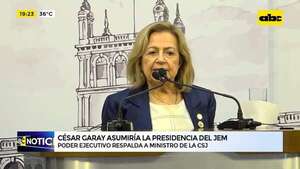 Ejecutivo propone a César Garay como nuevo presidente del JEM: juezas podrían ser enjuiciadas - ABC Noticias - ABC Color