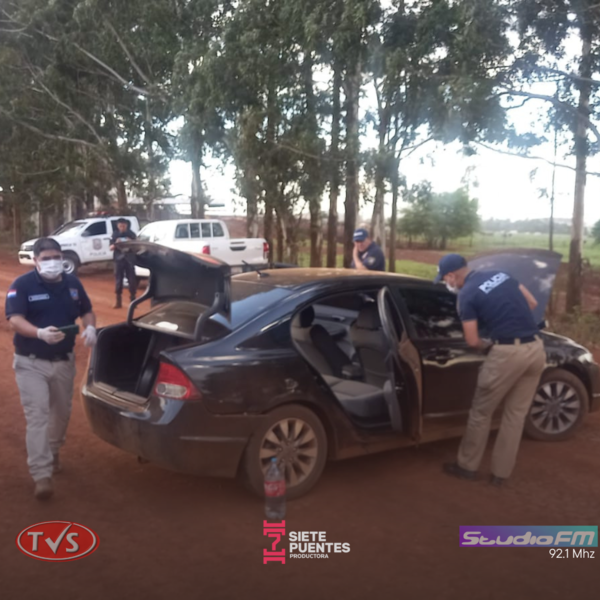 PERSECUCIÓN Y TIROTEO EN MAYOR OTAÑO: UN DETENIDO Y VEHÍCULO ABANDONADO - TVS