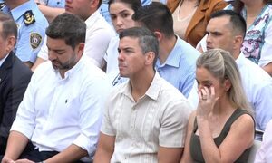 Una vez más, Peña evita hablar sobre chats de “Lalo” Gomes que involucran a dos de sus ministros