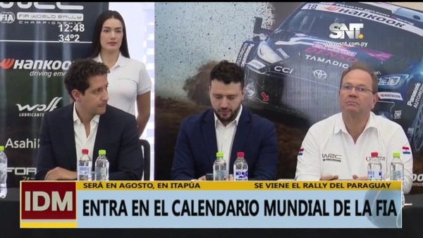 Paraguay se prepara para el WRC 2025: "Será un gran desafío para los pilotos" - SNT