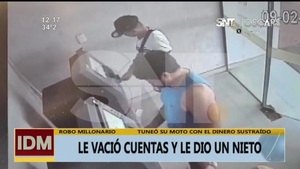 Joven roba tarjeta de su suegra y saca G. 39 millones del cajero - SNT