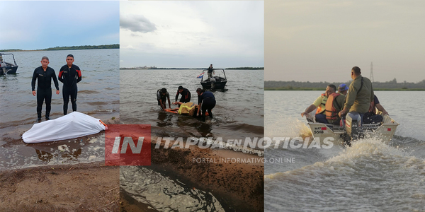 HALLAN EL CUERPO SIN VIDA DE LA NIÑA QUE ERA INTENSAMENTE BUSCADA EN EL RÍO PARANÁ - Itapúa Noticias