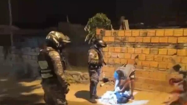Siete personas detenidas en operativo de la Policía en Zeballos Cué