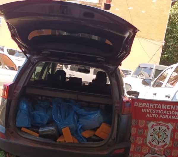 Hernandarias: detuvieron a un hombre con 273 kilos de marihuana - trece