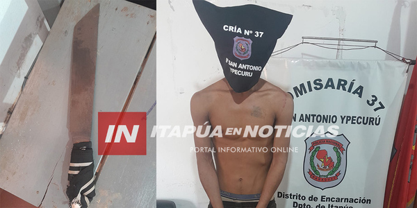 APREHENDEN A UN HOMBRE POR REITERADOS HURTOS, AMENAZAS E INTENTO DE AGRESIÓN EN ENCARNACIÓN - Itapúa Noticias