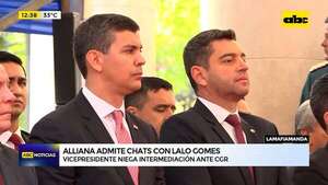Video: Alliana admite chats con Lalo Gomes, pero niega que haya intermediado a su favor ante la Contraloría - ABC Noticias - ABC Color