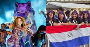 La Nación / Fans paraguayas “encantaron” a Shakira en Río de Janeiro