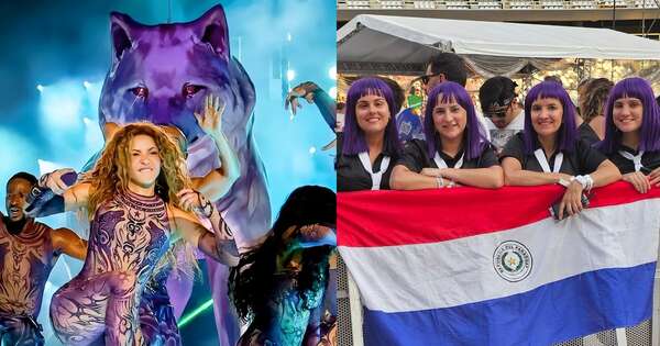 La Nación / Fans paraguayas “encantaron” a Shakira en Río de Janeiro