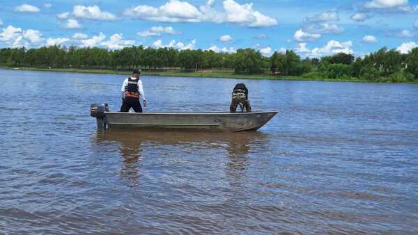 Hombre desaparece en el río Paraguay y Prefectura inicia la búsqueda