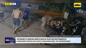 Video: imputados por microtráfico solo eran consumidores y no vendedores, dicen sus familiares - ABC Noticias - ABC Color