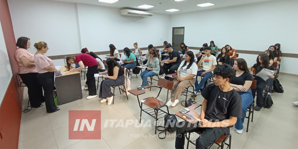 LA UNAE REALIZÓ EXAMEN PARA EL PROGRAMA DE BECAS "ALUMNO 5" - Itapúa Noticias