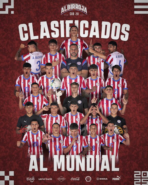 Después de 12 años, Paraguay regresa al Mundial Sub 20 - Unicanal