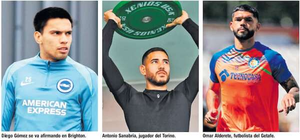Tres albirrojos juegan hoy en Europa - Fútbol Internacional - ABC Color