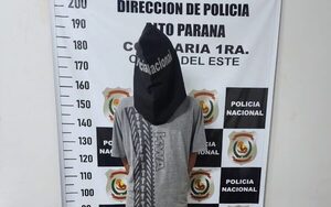Asaltante con dos órdenes de captura cae en barrio San Agustín de CDE
