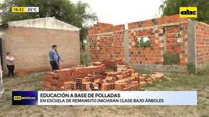 Bajo los árboles y haciendo polladas: así comenzará las clases una escuela en Remansito - ABC Noticias - ABC Color