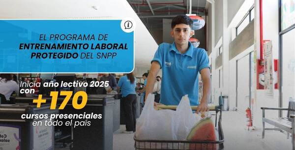 El SNPP impulsa la formación de 1.200 adolescentes