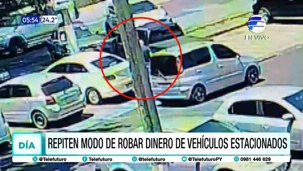 Repiten modo de robar dinero de vehículos estacionados
