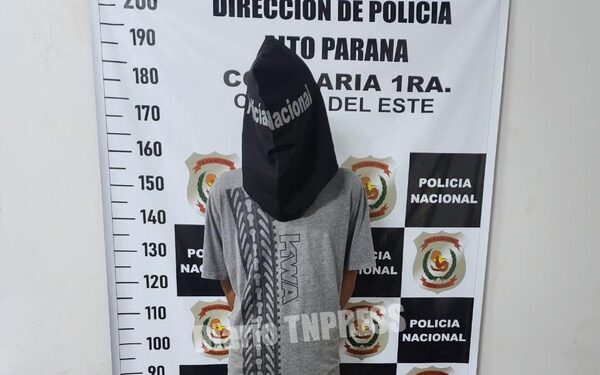 Asaltante con dos órdenes de captura cae en barrio San Agustín de Ciudad del Este – Diario TNPRESS