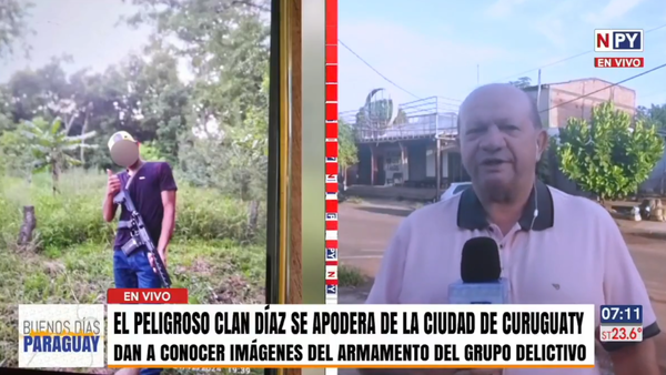 Peligroso clan aparece y se fortalece con armas de grueso calibre en Curuguaty
