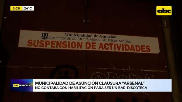 Video: Bar clausurado tras video viral solo podía operar como restaurante - ABC Noticias - ABC Color
