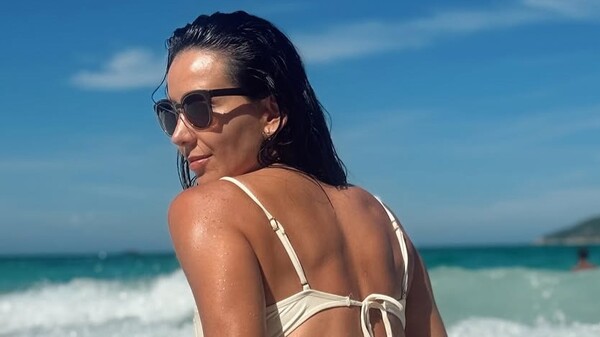 (GALERÍA) ¡Dionoguarde! ¡ExMiss Universo Paraguay mostró su mejor perfil en la playa!