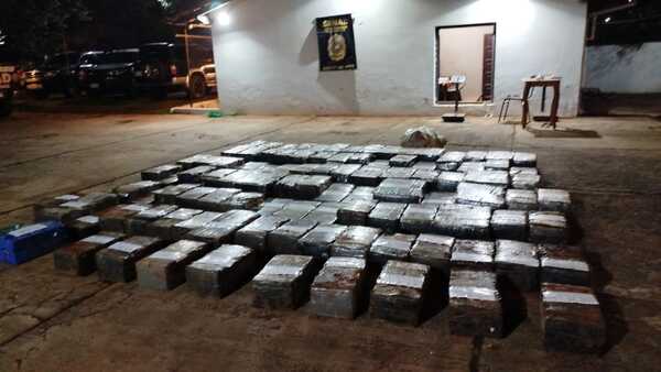 Incautan cargas de droga en Reserva Natural durante operativo interinstitucional