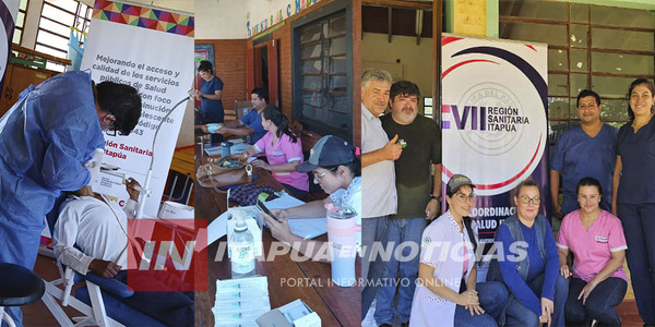JORNADA DE SALUD EN LA COMUNIDAD INDÍGENA TAPYSAVY: 139 CONSULTAS Y DIVERSOS SERVICIOS BENEFICIAN A LOS HABITANTES - Itapúa Noticias