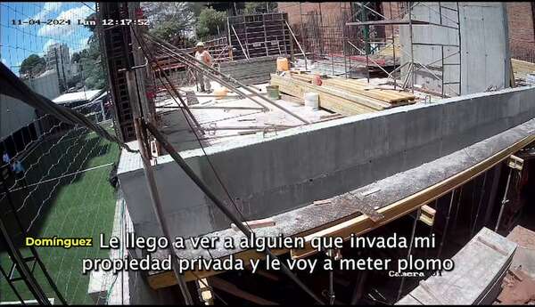 Acusan a presidente de la Conmebol de hostigar hasta paralizar obra pegada a su canchita - Nacionales - ABC Color