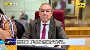 Video: Fiscalía recurrirá a la Corte para acceder a celular de Lalo Gomes - ABC Noticias - ABC Color