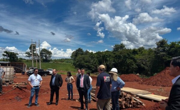 Cárcel de Minga Guazú: construyen planta de tratamiento de agua