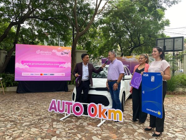 Dinelco celebra el cierre de su promoción con la entrega de un Auto 0KM | Locales | 5Días