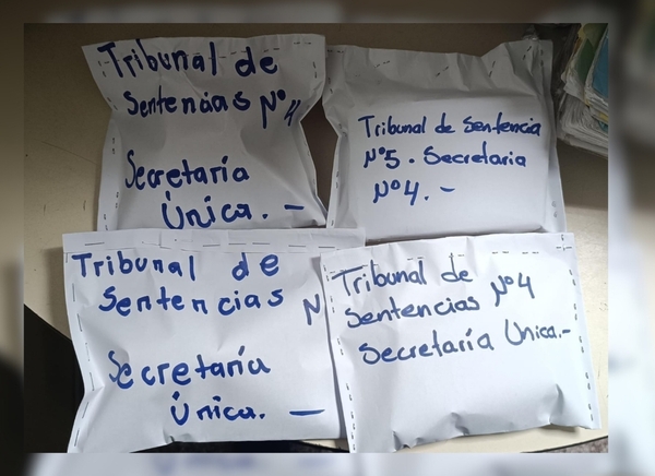 ALLANAMIENTO EN EL PALACIO DE JUSTICIA DE LUQUE ANTE SOSPECHA DE PRODUCCIÓN DE DOCUMENTOS NO AUTÉNTICOS