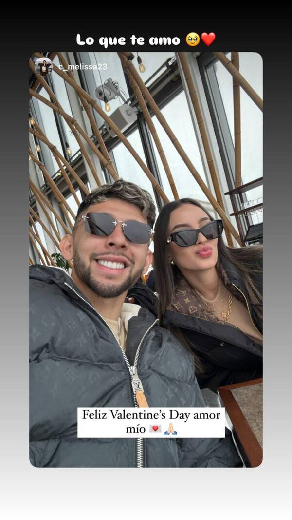 Todo un galán: el presente de Julio Enciso a su enamorada por el día de San Valentín