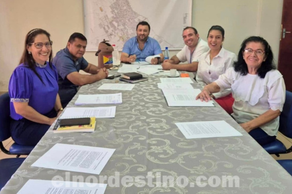 Buenas Noticias para Pedro Juan: Intendente Acevedo trató futuras obras con integrantes de la Honorable Junta Municipal - El Nordestino