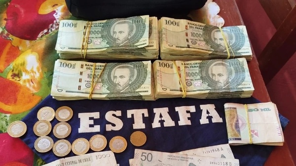 Tres detenidos por millonario robo en Asunción: Recuperan parte del dinero
