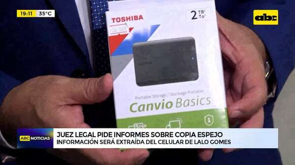 Chats de Lalo: juez Legal pide informes sobre copia espejo de celulares - ABC Noticias - ABC Color