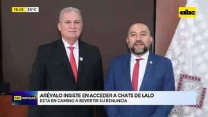 Video: defensa de Arévalo presenta “impugnación” contra fiscales para acceder a chats de Lalo - ABC Noticias - ABC Color