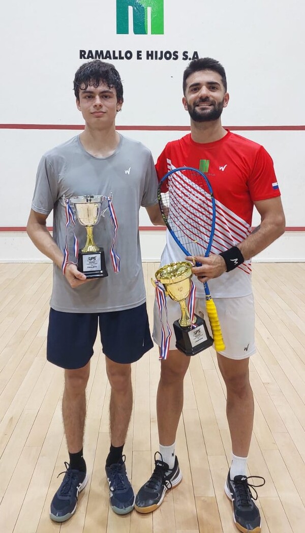Francesco Marcantonio gana de punta a punta fecha inicial de squash