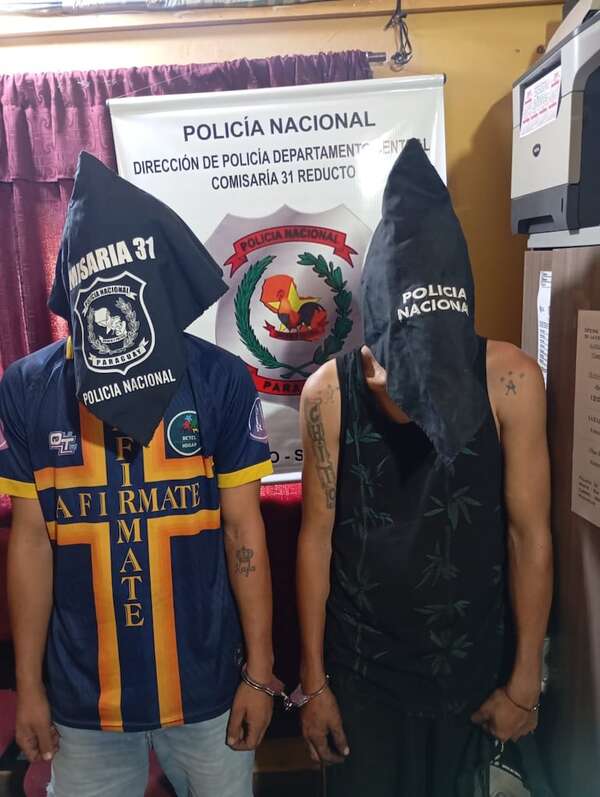 San Lorenzo: capturan a dos hombres desarmando una motocicleta robada - Policiales - ABC Color