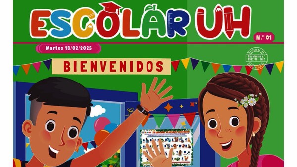 Escolar ÚH llega a los hogares este 18 de febrero