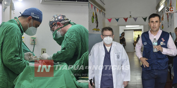 GOBERNACIÓN DE ITAPÚA IMPULSA CIRUGÍAS PEDIÁTRICAS GRATUITAS PARA REDUCIR LISTA DE ESPERA - Itapúa Noticias