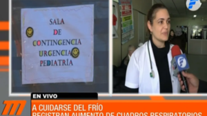 Alarmante aumento de consultas por cuadros respiratorios