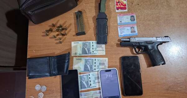 Diario HOY | Atrapan a dos hombres armados tras persecución en San Lorenzo