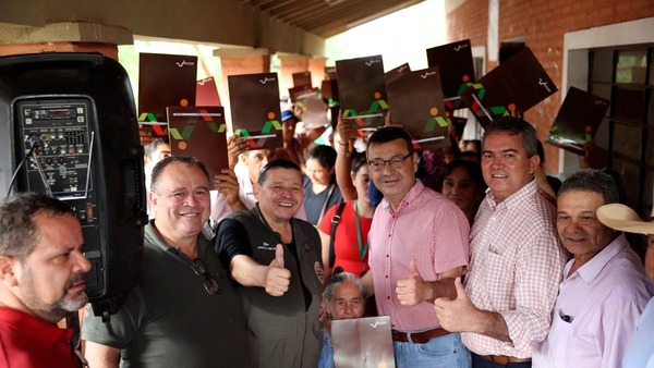 San Pedro, el más beneficiado con la titulación masiva del Indert - .::Agencia IP::.