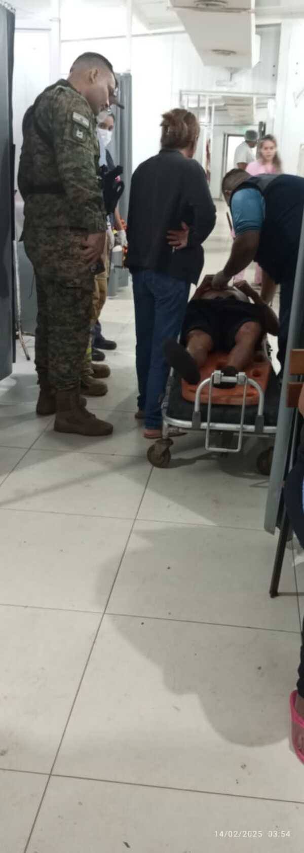 Hombre de 64 años resulta herido en un presunto ataque con arma blanca en Concepción